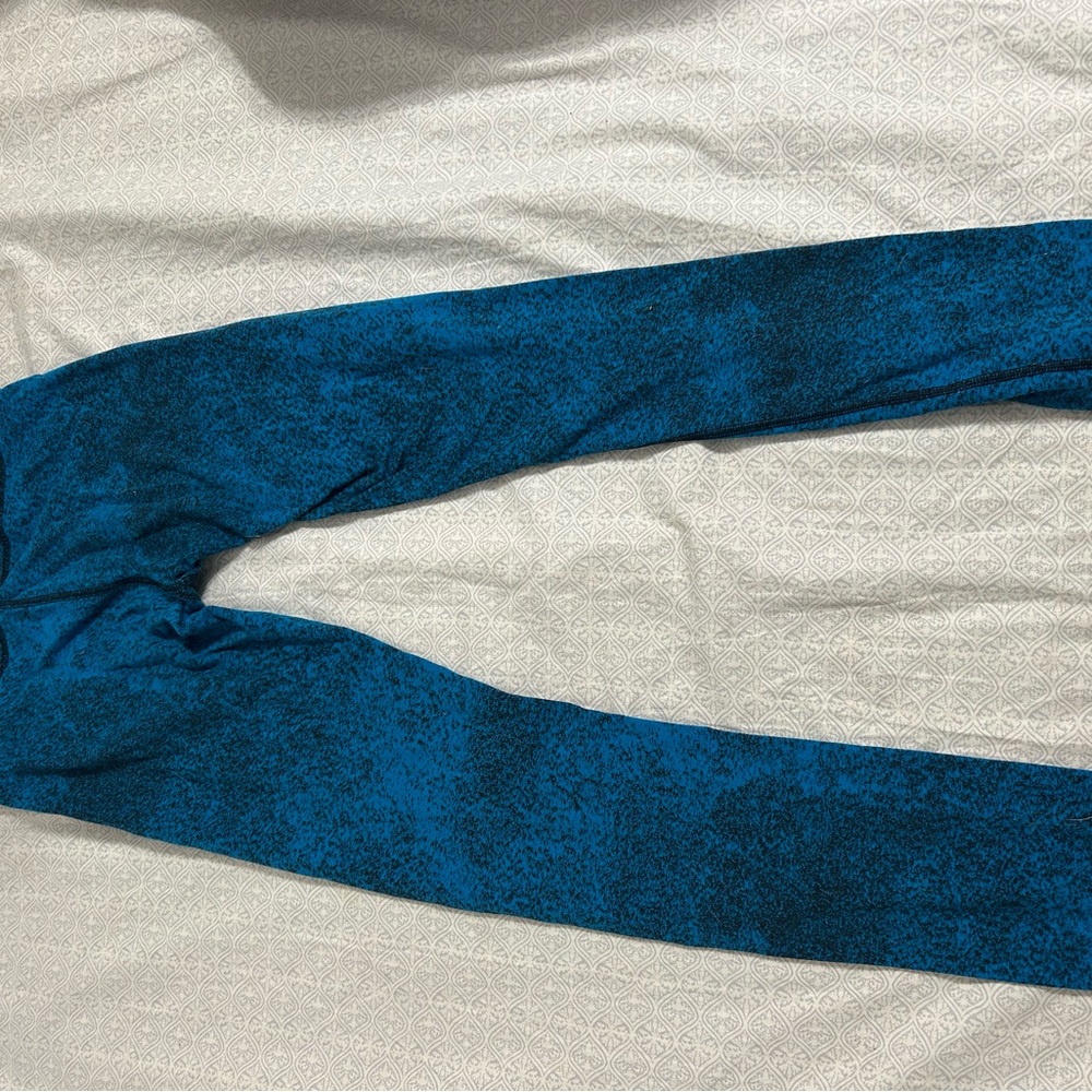 lululemon athletica Blue Leggings